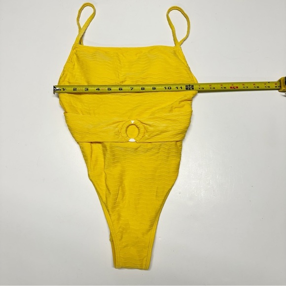 Cupshe | Arizona Roda Trip Belted Ring Square Neck One Piece Swimsuit-Resort NWT - Picture 12 of 14